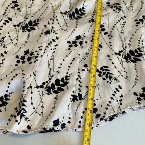 Anna and Frank 100% Silk Floral Blouse Button Up Long Sleeve Classic - Picture 8 of 8